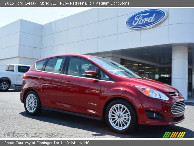 2015 Ford C-Max Hybrid SEL in Ruby Red Metallic