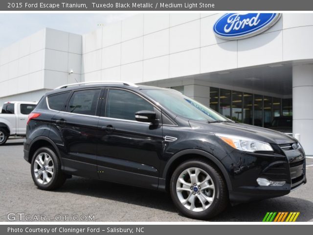 2015 Ford Escape Titanium in Tuxedo Black Metallic