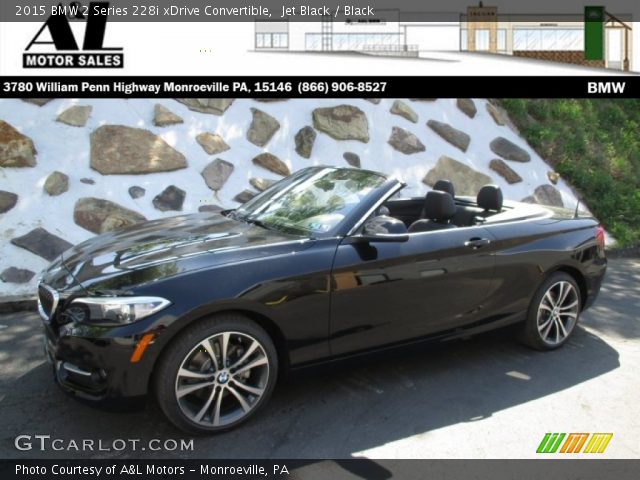 2015 BMW 2 Series 228i xDrive Convertible in Jet Black