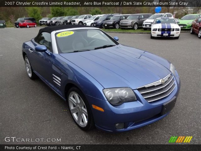 2007 Chrysler Crossfire Limited Roadster in Aero Blue Pearlcoat