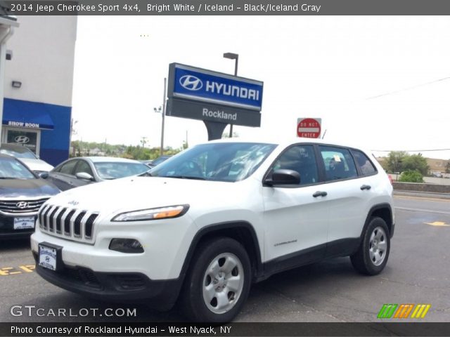 2014 Jeep Cherokee Sport 4x4 in Bright White