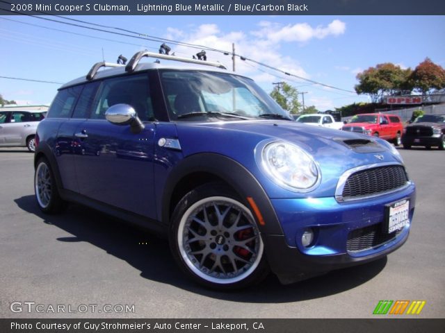2008 Mini Cooper S Clubman in Lightning Blue Metallic