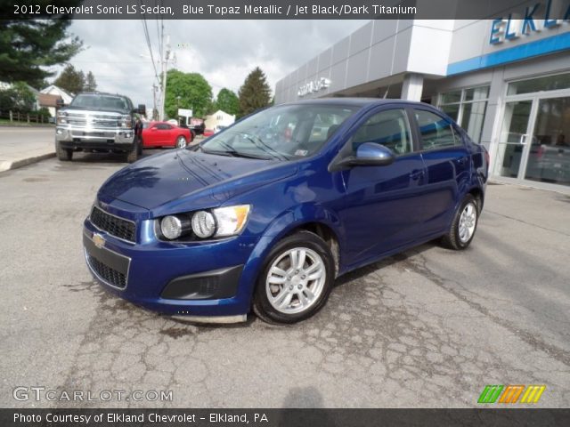 2012 Chevrolet Sonic LS Sedan in Blue Topaz Metallic