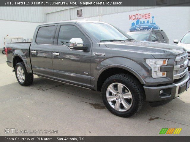 2015 Ford F150 Platinum SuperCrew 4x4 in Magnetic Metallic