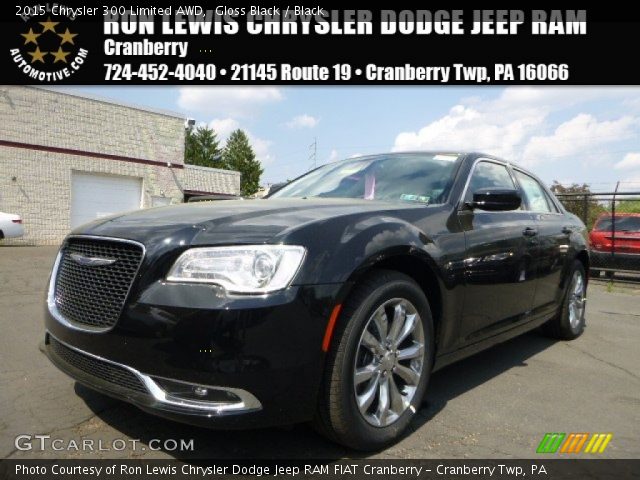 2015 Chrysler 300 Limited AWD in Gloss Black