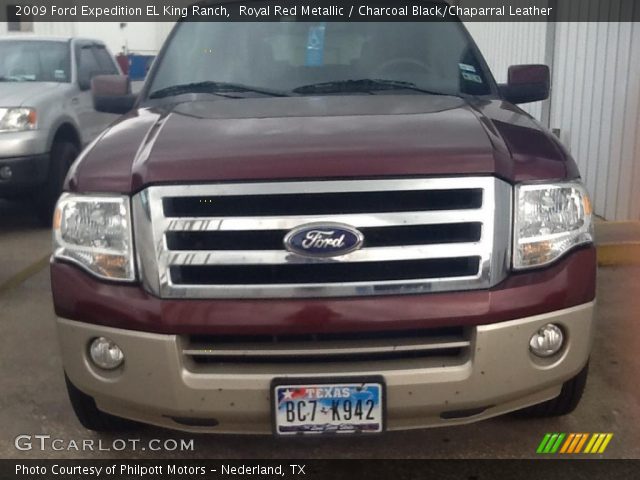 2009 Ford Expedition EL King Ranch in Royal Red Metallic