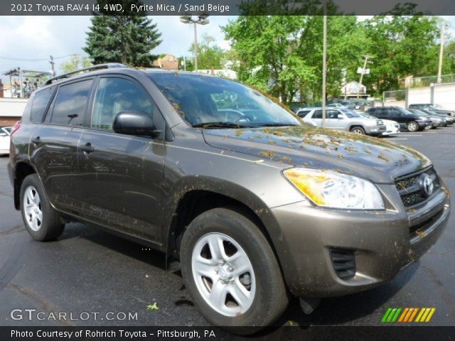 2012 Toyota RAV4 I4 4WD in Pyrite Mica