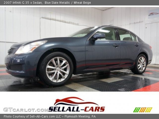 2007 Infiniti G 35 x Sedan in Blue Slate Metallic