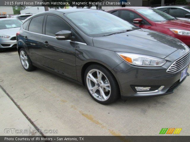 2015 Ford Focus Titanium Hatchback in Magnetic Metallic