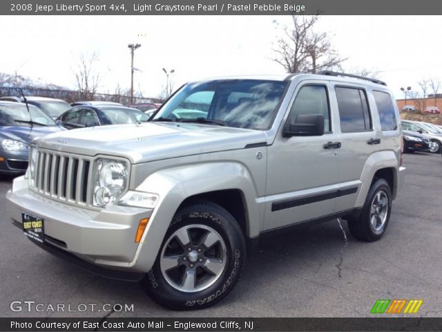 2008 Jeep Liberty Sport 4x4 in Light Graystone Pearl
