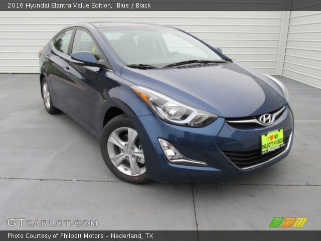 2016 Hyundai Elantra Value Edition in Blue