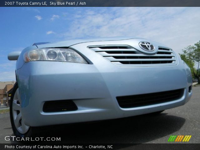 2007 Toyota Camry LE in Sky Blue Pearl
