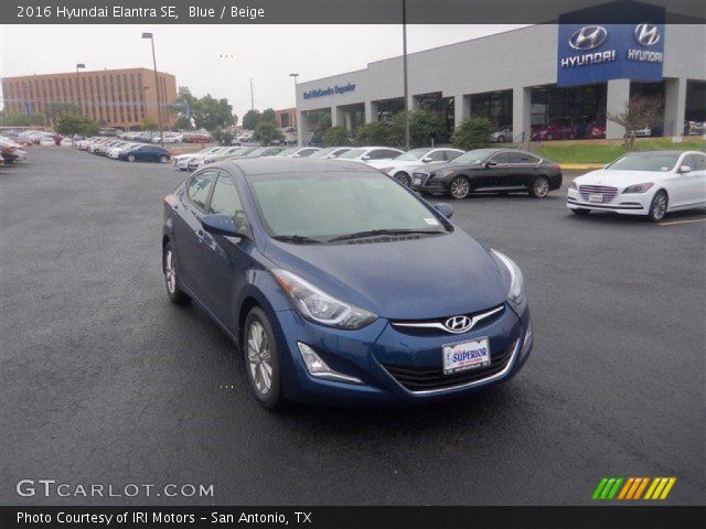 2016 Hyundai Elantra SE in Blue