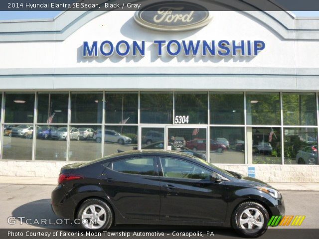 2014 Hyundai Elantra SE Sedan in Black