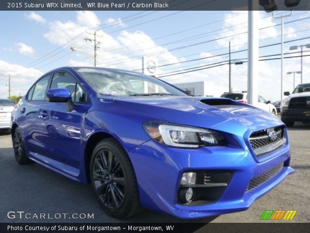 2015 Subaru WRX Limited in WR Blue Pearl