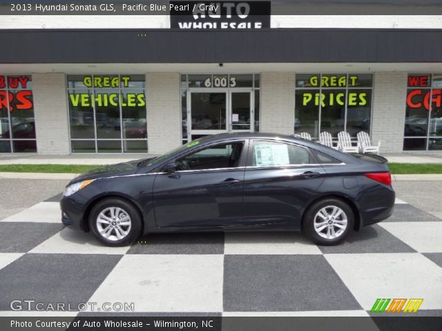 2013 Hyundai Sonata GLS in Pacific Blue Pearl