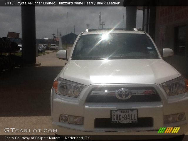 2013 Toyota 4Runner Limited in Blizzard White Pearl