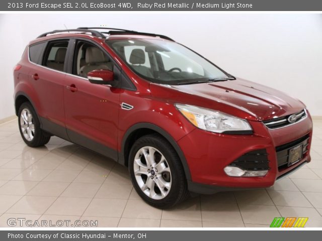 2013 Ford Escape SEL 2.0L EcoBoost 4WD in Ruby Red Metallic