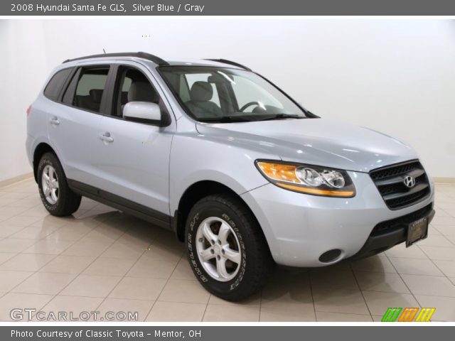 2008 Hyundai Santa Fe GLS in Silver Blue