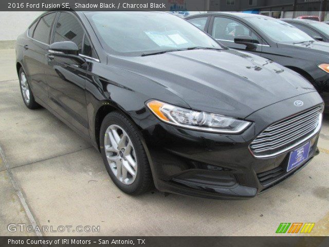 2016 Ford Fusion SE in Shadow Black