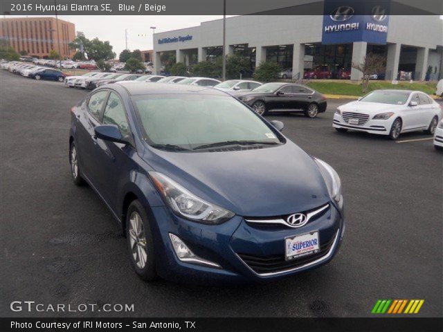 2016 Hyundai Elantra SE in Blue