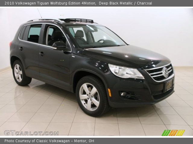 2010 Volkswagen Tiguan Wolfsburg Edition 4Motion in Deep Black Metallic