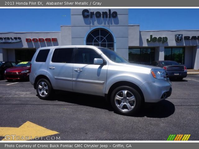 2013 Honda Pilot EX in Alabaster Silver Metallic