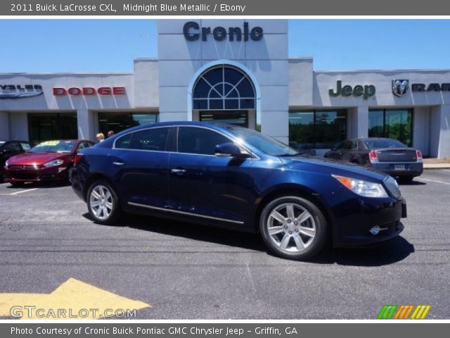 2011 Buick LaCrosse CXL in Midnight Blue Metallic