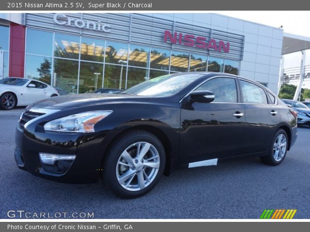 2015 Nissan Altima 2.5 SV in Super Black