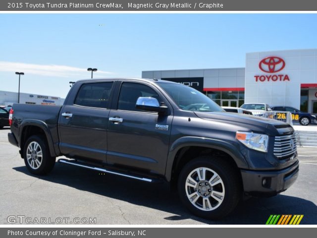 2015 Toyota Tundra Platinum CrewMax in Magnetic Gray Metallic