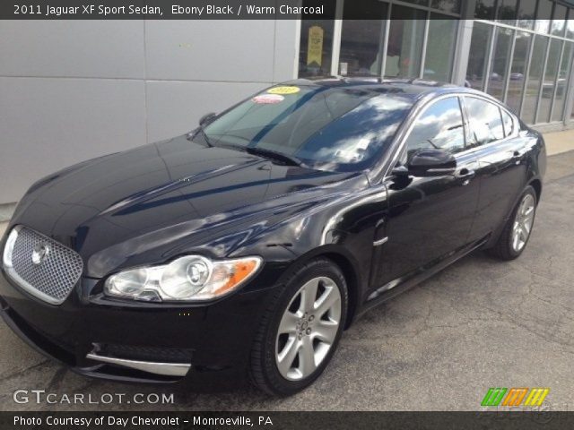 2011 Jaguar XF Sport Sedan in Ebony Black