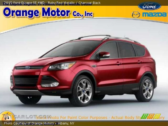 2015 Ford Escape SE 4WD in Ruby Red Metallic