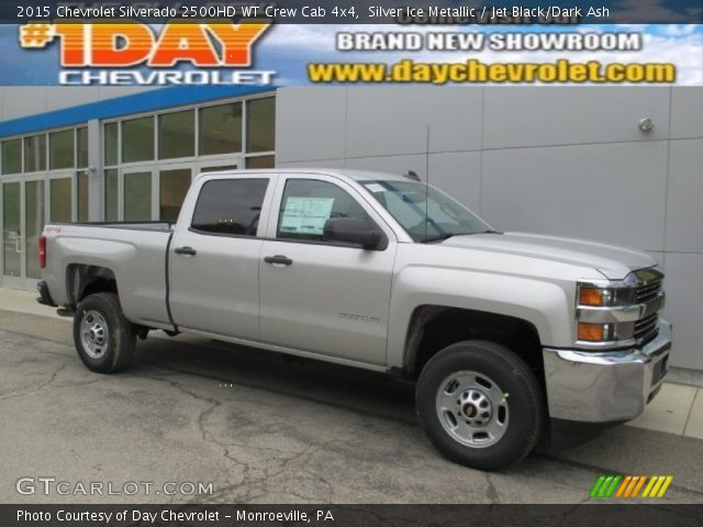 2015 Chevrolet Silverado 2500HD WT Crew Cab 4x4 in Silver Ice Metallic