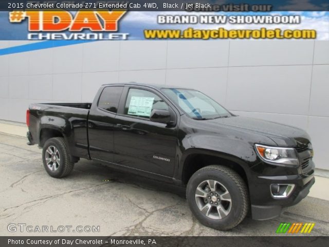 2015 Chevrolet Colorado Z71 Extended Cab 4WD in Black