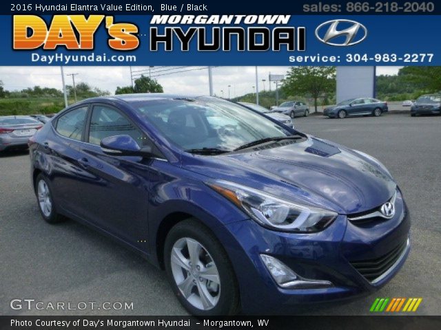 2016 Hyundai Elantra Value Edition in Blue