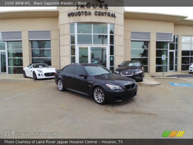 2006 BMW M5  in Black Sapphire Metallic
