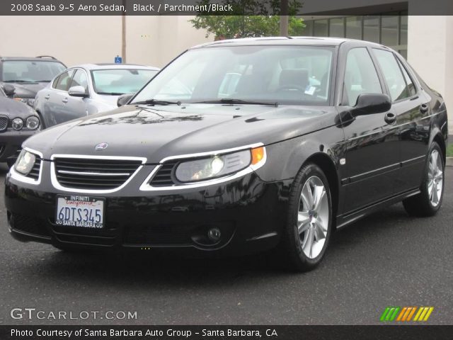 2008 Saab 9-5 Aero Sedan in Black