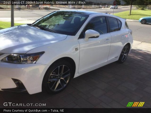 2015 Lexus CT 200h F Sport Hybrid in Eminent White