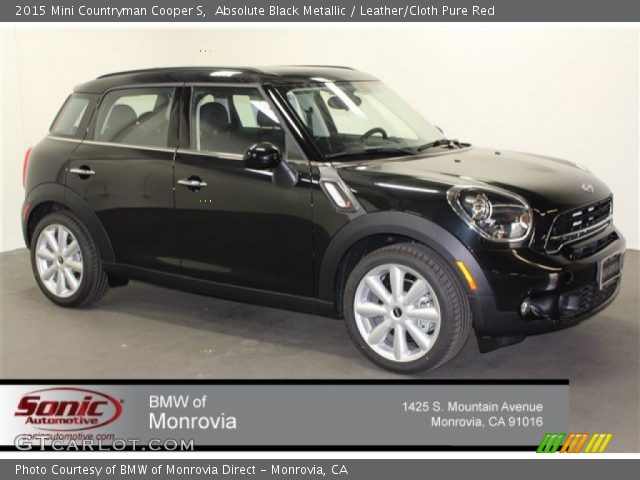 2015 Mini Countryman Cooper S in Absolute Black Metallic