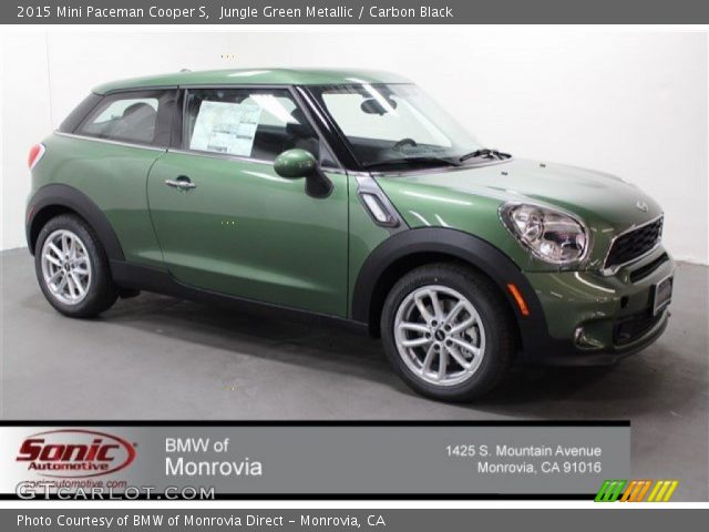 2015 Mini Paceman Cooper S in Jungle Green Metallic