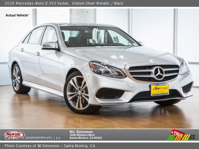 2016 Mercedes-Benz E 350 Sedan in Iridium Silver Metallic