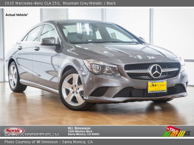 2015 Mercedes-Benz CLA 250 in Mountain Grey Metallic