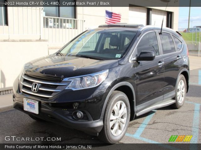 2012 Honda CR-V EX-L 4WD in Crystal Black Pearl