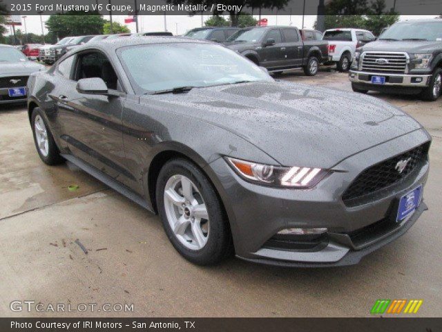 2015 Ford Mustang V6 Coupe in Magnetic Metallic