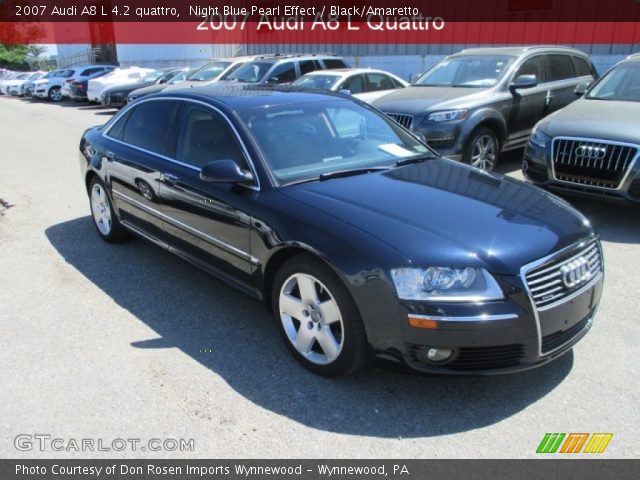 2007 Audi A8 L 4.2 quattro in Night Blue Pearl Effect