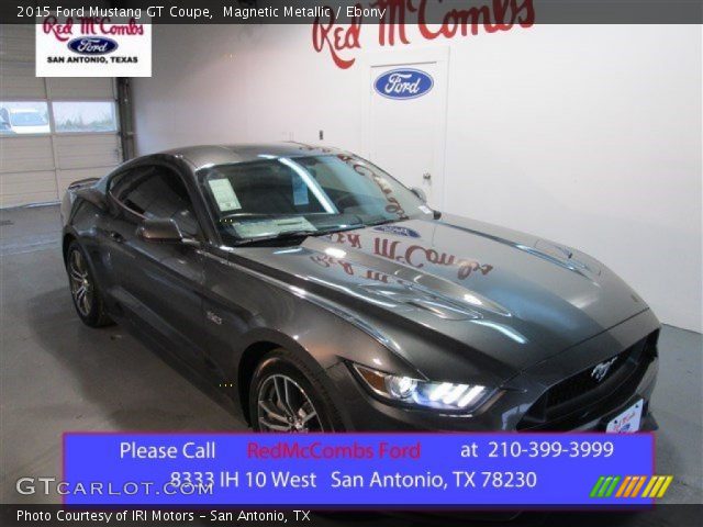 2015 Ford Mustang GT Coupe in Magnetic Metallic