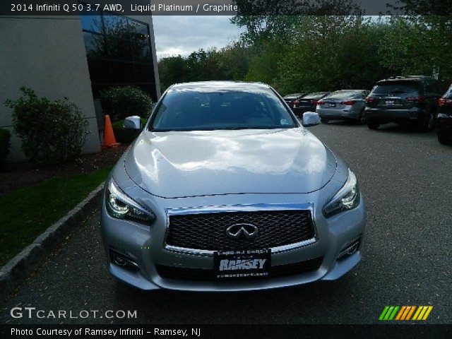 2014 Infiniti Q 50 3.7 AWD in Liquid Platinum