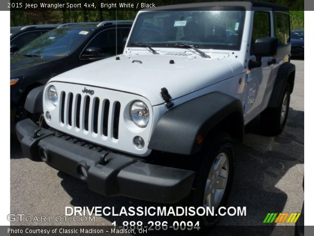 2015 Jeep Wrangler Sport 4x4 in Bright White