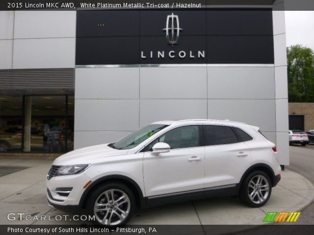 2015 Lincoln MKC AWD in White Platinum Metallic Tri-coat