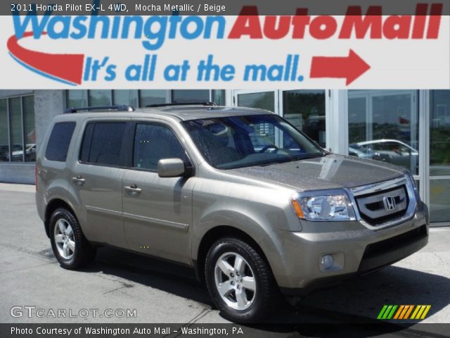 2011 Honda Pilot EX-L 4WD in Mocha Metallic
